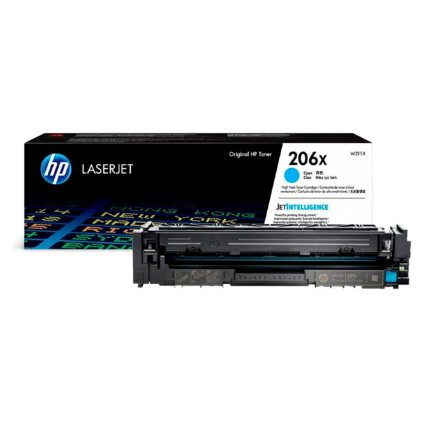 Tóner Original Hp LaserJet W2111X Cyan 206X - Imagen 2
