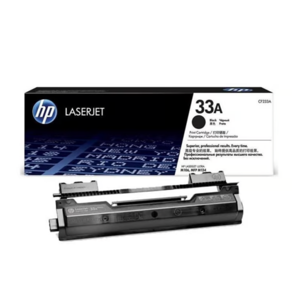 Tóner Hp Original CF233A Negro 33A - Imagen 2