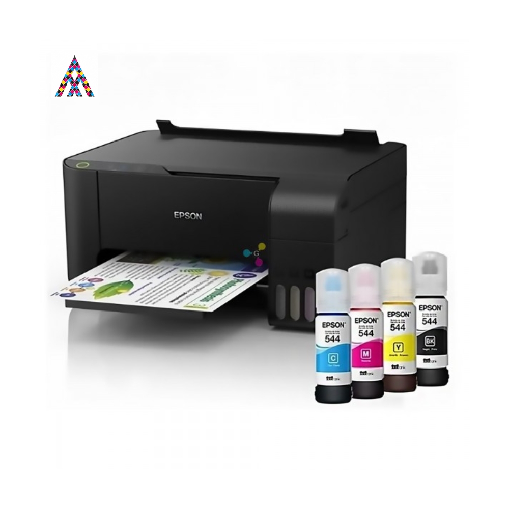 Impresora Multifuncional Epson EcoTank L3210 - Impresión Sin Cartuchos Para Hogar y Oficina