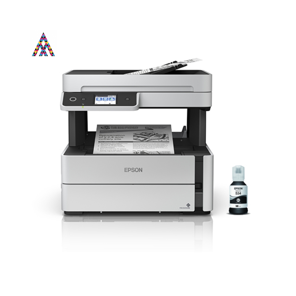 Epson EcoTank M3180 – Multifuncional monocromática con EcoTank, Wi-Fi y Ethernet