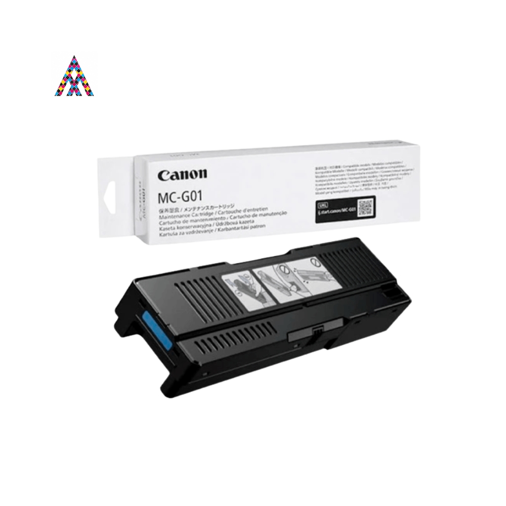 Caja de Mantenimiento Canon MC-G01 Original – Repuesto para Impresoras MegaTank