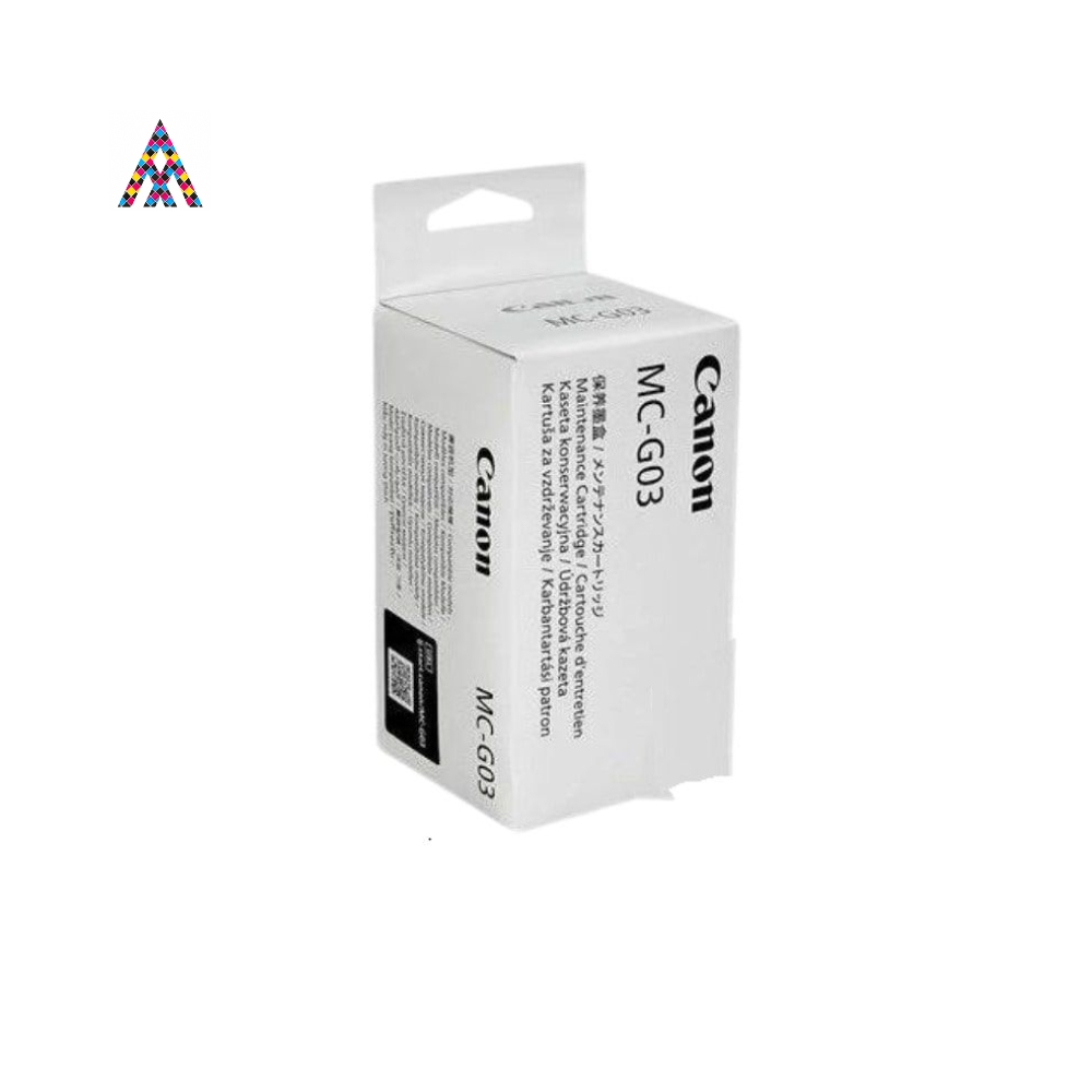 Caja de Mantenimiento Canon MC-G03 Original – Repuesto Oficial para Impresoras MegaTank