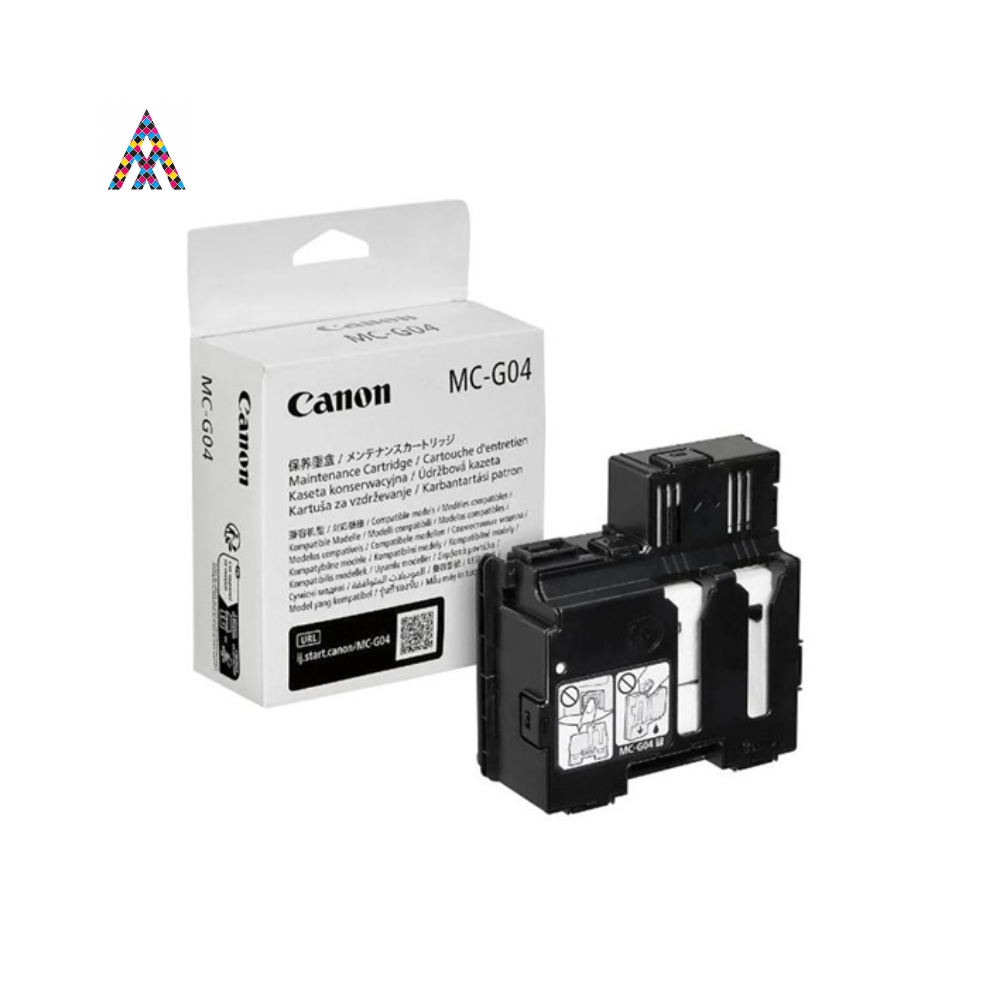 Caja de Mantenimiento Canon MC-G04 Original – Repuesto para Impresoras MegaTank