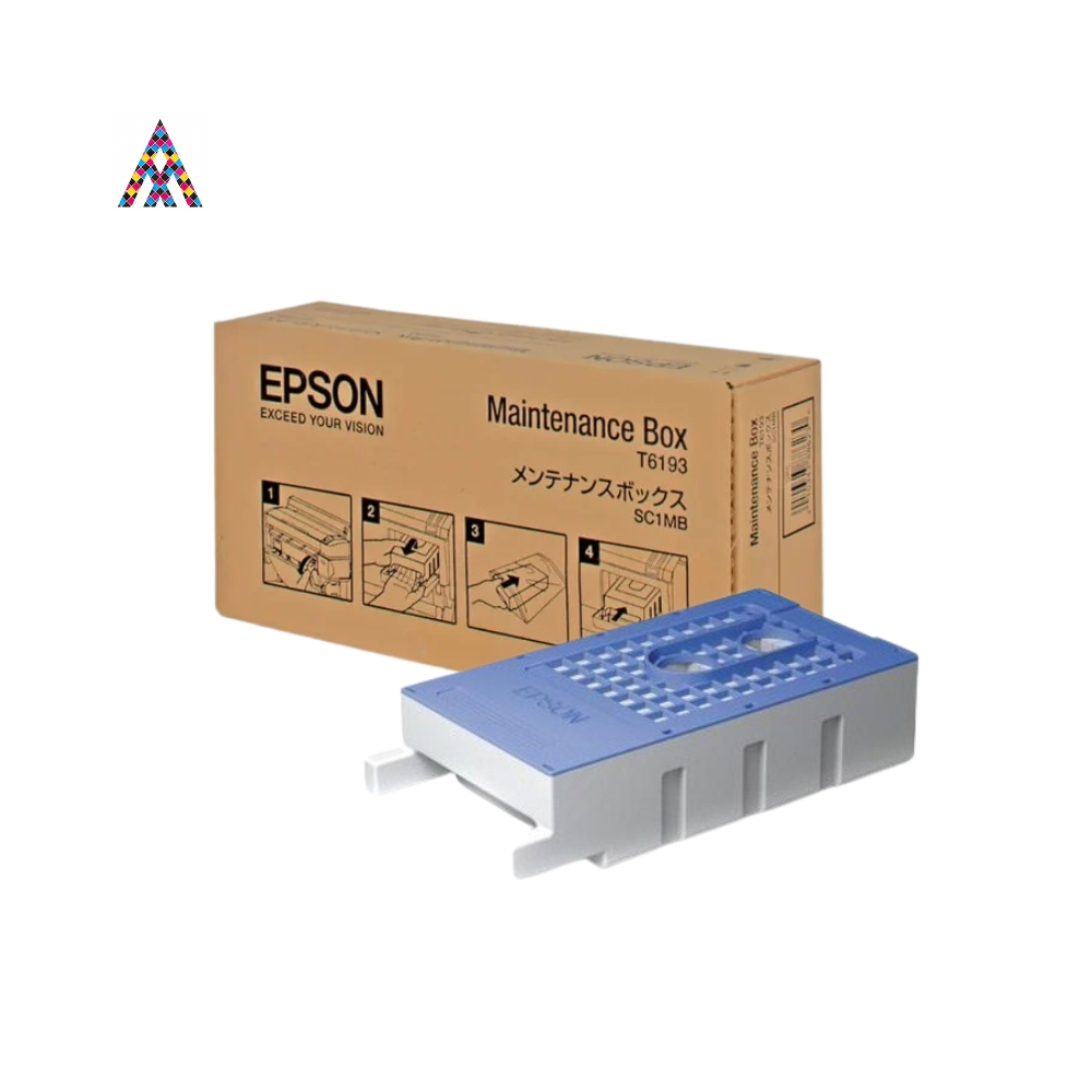 Caja de Mantenimiento Epson T6193 Original – Unidad de Mantenimiento y Absorción de Tinta Epson