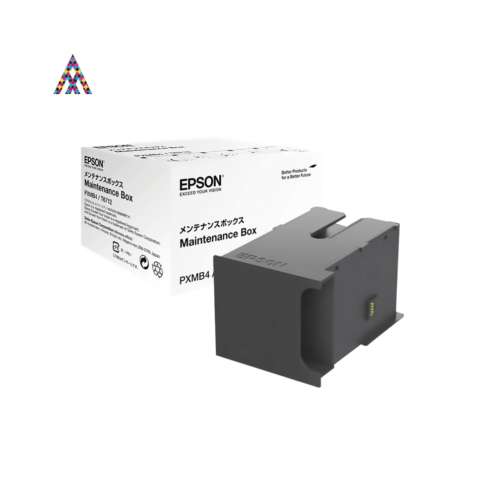 Caja de Mantenimiento Epson T6712 Original – Almohadilla de Tinta para Impresoras Epson
